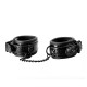 Blaze Luxury Fetish Ankle Cuffs Black Blaze Luxury Fetish Ankle Cuffs Black