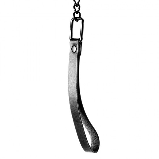 Blaze Luxury Fetish Collar And Leash Black Blaze Luxury Fetish Collar And Leash Black