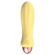 Cuties Silk Touch Rechargeable Mini Vibrator Yellow Cuties Silk Touch Rechargeable Mini Vibrator Yellow