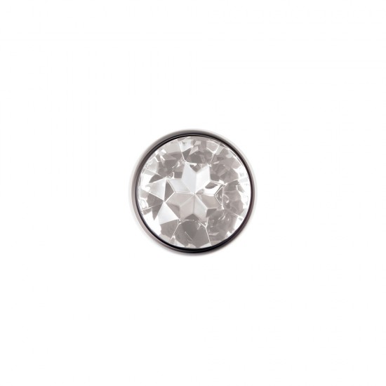 Adam And Eve Clear Gem Anal Plug Small Adam And Eve Clear Gem Anal Plug Small