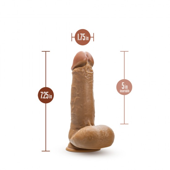 Dr. Skin Dr. Paul 7.25 Inch Dildo with Balls Dr. Skin Dr. Paul 7.25 Inch Dildo with Balls