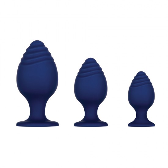 Evolved Get Your Grove On Butt Plug Set Evolved Get Your Grove On Butt Plug Set