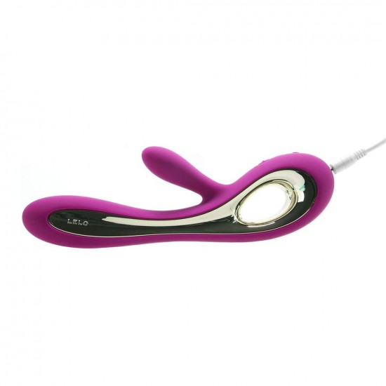 Lelo Soraya 2 Dual Rabbit Vibrator Deep Rose