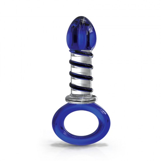 Icicles No.81 Blue Glass Juicer Dildo Icicles No.81 Blue Glass Juicer Dildo