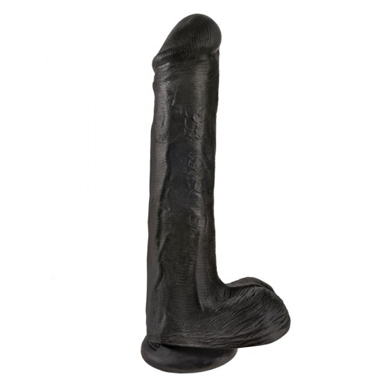 King Cock 13 Inches Cock With Balls and Suction Cup King Cock 13 Inches Cock With Balls and Suction Cup