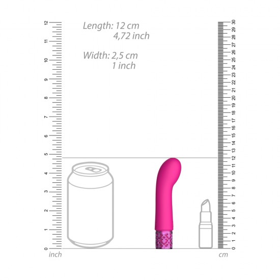 Royal Gems Bijou Rechargeable Silicone Bullet Pink Royal Gems Bijou Rechargeable Silicone Bullet Pink