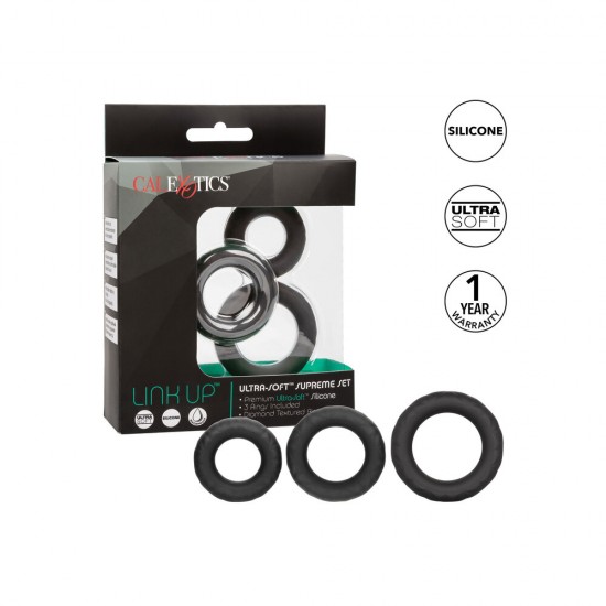 Link Up Ultra Soft Supreme Cock Ring Set