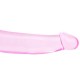 Double Fun Pink Strapless Strap On Dildo