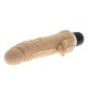 Classic Silicone Penis Vibrator with Clit Stim