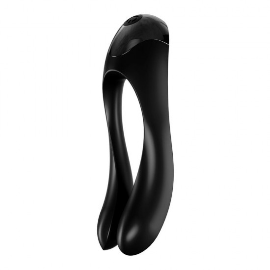 Satisfyer Candy Cane Finger Vibrator Black