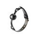 Blaze Luxury Fetish Ball Gag Black Blaze Luxury Fetish Ball Gag Black