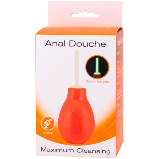Anal Douche With Glow In The Dark Nozzle