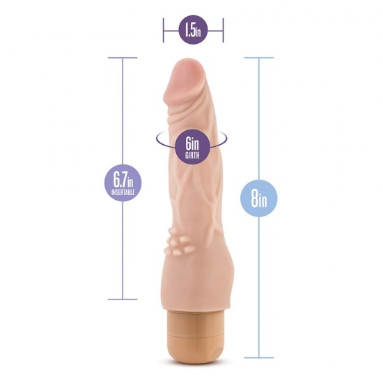 Dr. Skin Cock Vibe Vibrating Cock 8 Inches Dr. Skin Cock Vibe Vibrating Cock 8 Inches