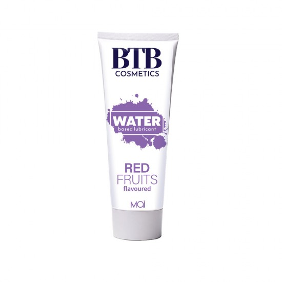 BTB Red Fruits Flavoured Water Based Lubricant 100ml