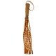 Pain Medieval Braided 15 Inch Italian Leather Whip