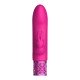 Royal Gems Dazzling Rechargeable Rabbit Bullet Pink