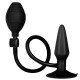 Black Booty Call Pumper Silicone Inflatable Small Anal Plug