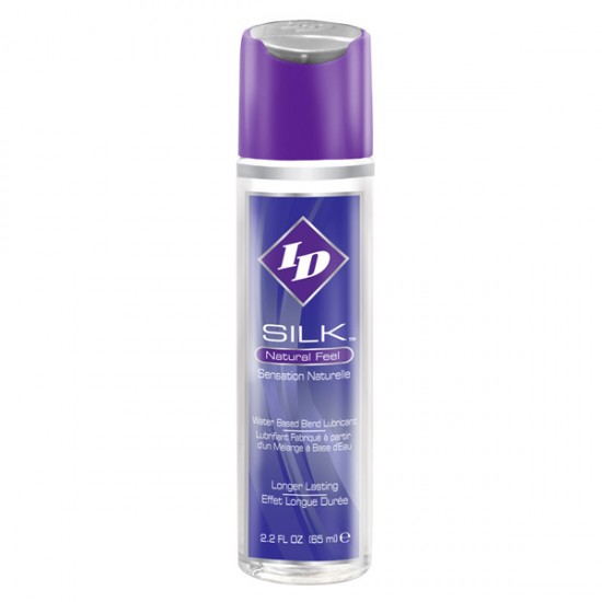 ID Silk Natural Feel Water Based Lubricant 2.2floz/65mls